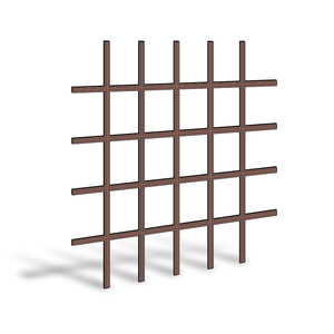 Terratone Colonial Grille for 400 Series Awning Window 1445322 Casement & Awning Sandtone Colonial Grille 6x5